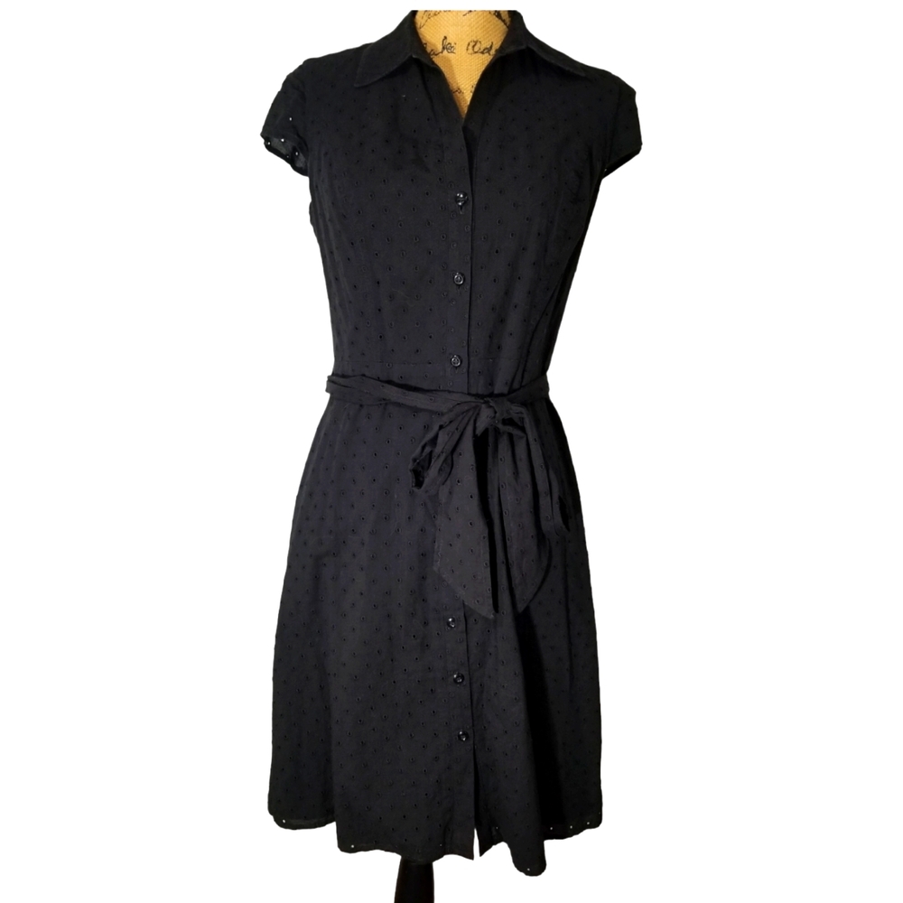 LOFT eyelet dress Size 6